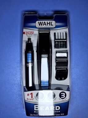 Wahl Beard Trimmer Kit — Black and Blue